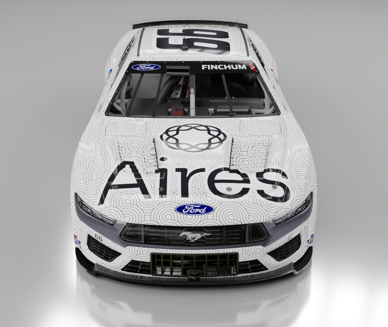 Chad Finchum's NASCAR racecar