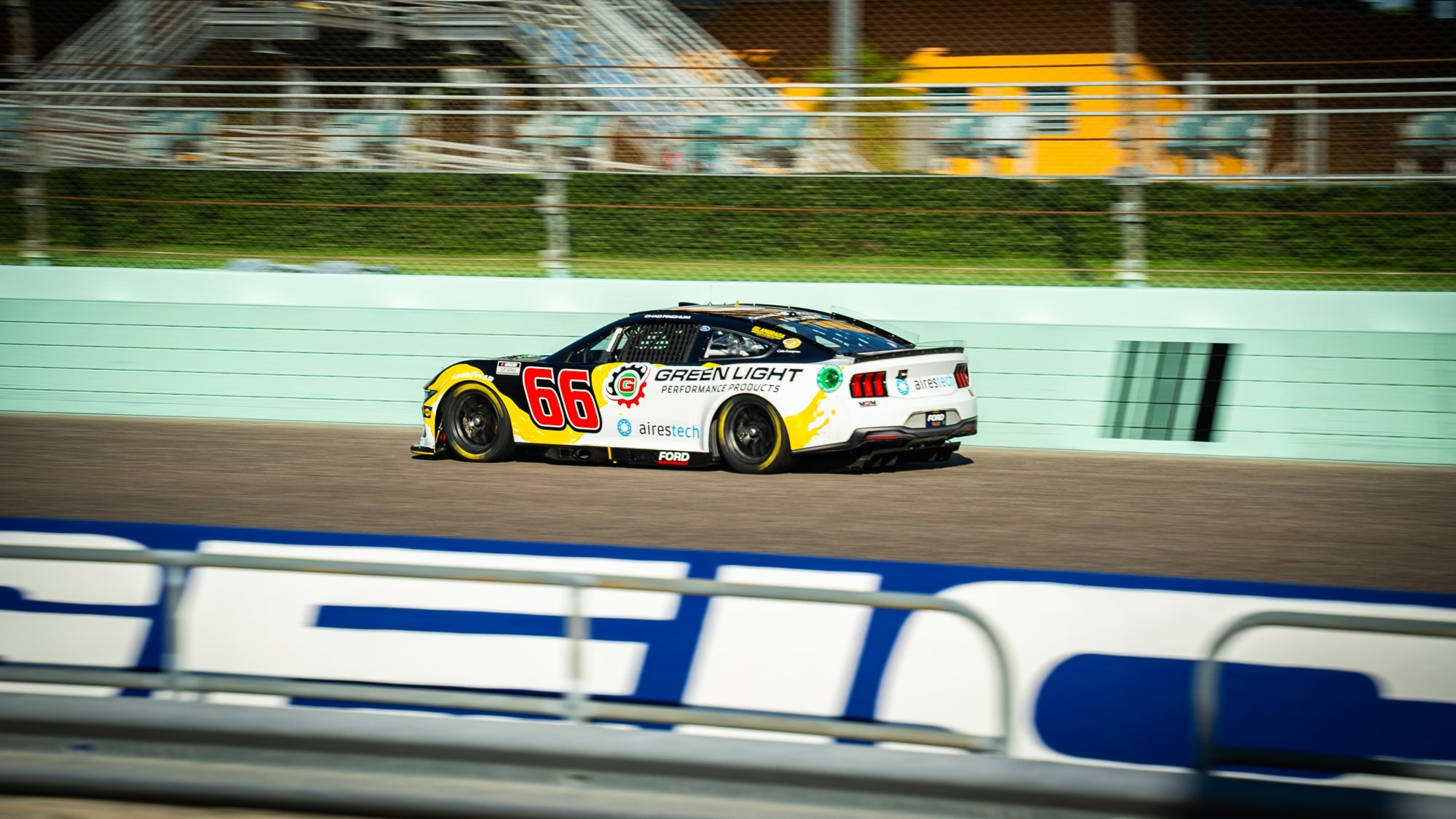 Chad Finchum's NASCAR racecar