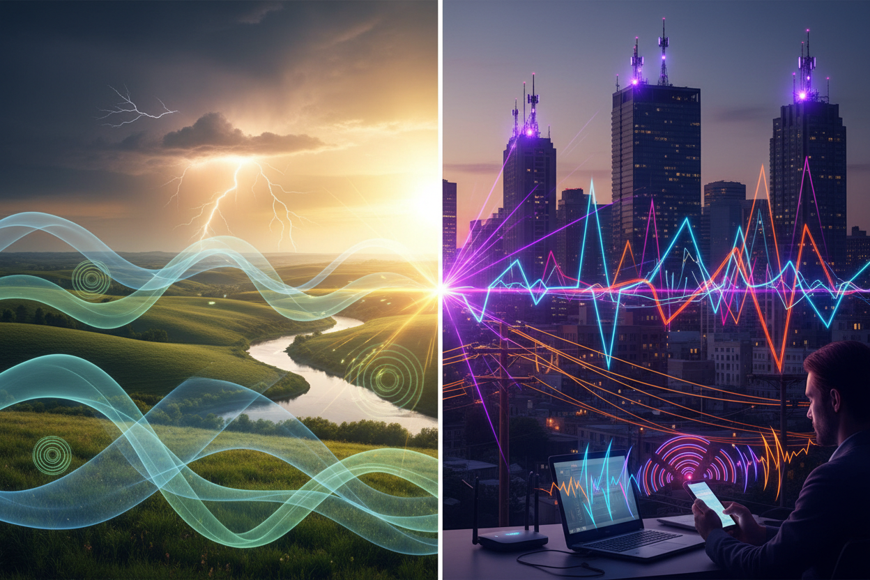 Why Man-Made EMF Is Different From Natural EMF — And Why It Matters